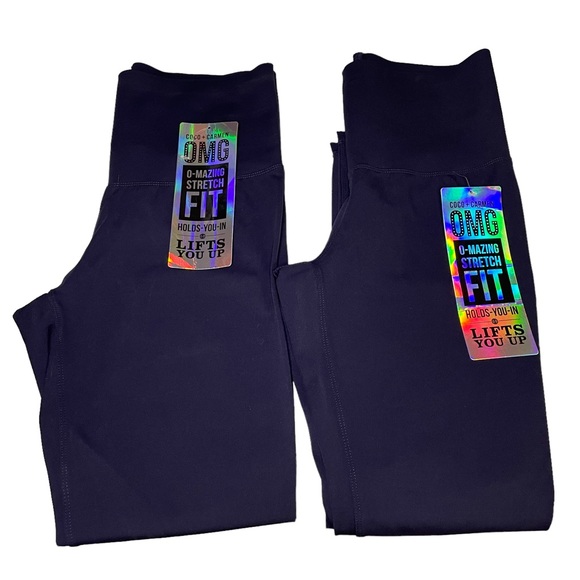 2 Pairs Coco + Carmen OMG Leggings - Picture 2 of 9